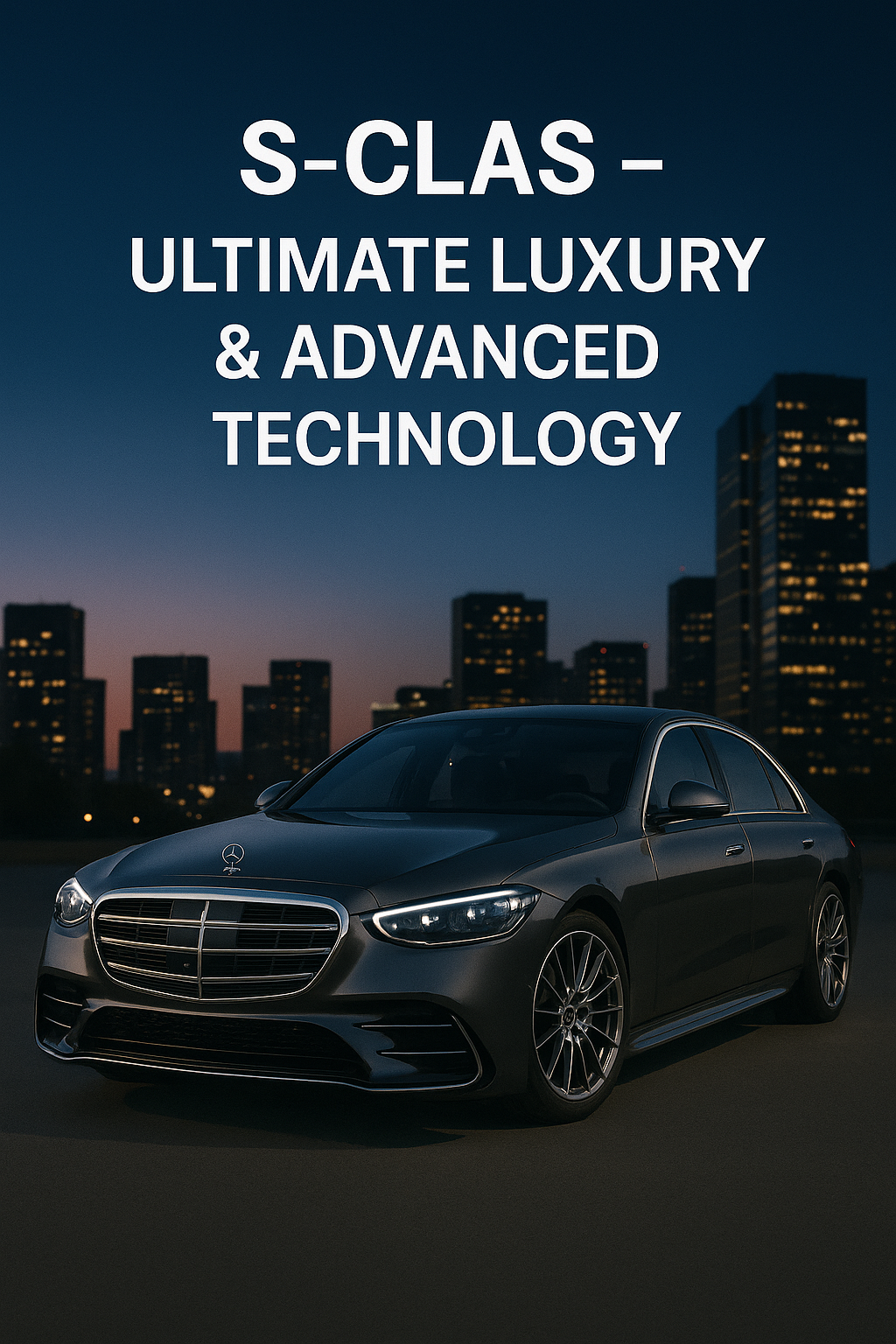 S-Class – Ultimate Luxury & Advanced Technology