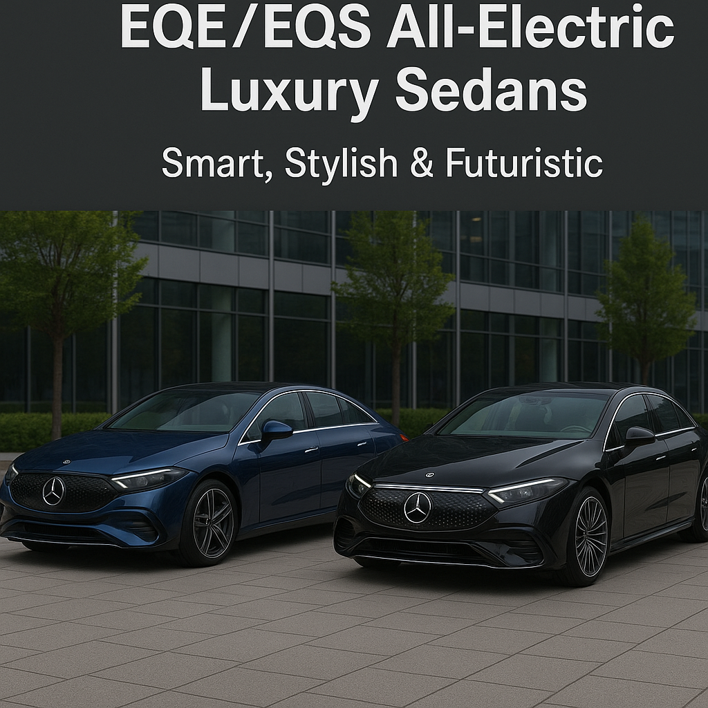 EQE/EQS All-Electric Luxury Sedans – Smart, Stylish & Futuristic