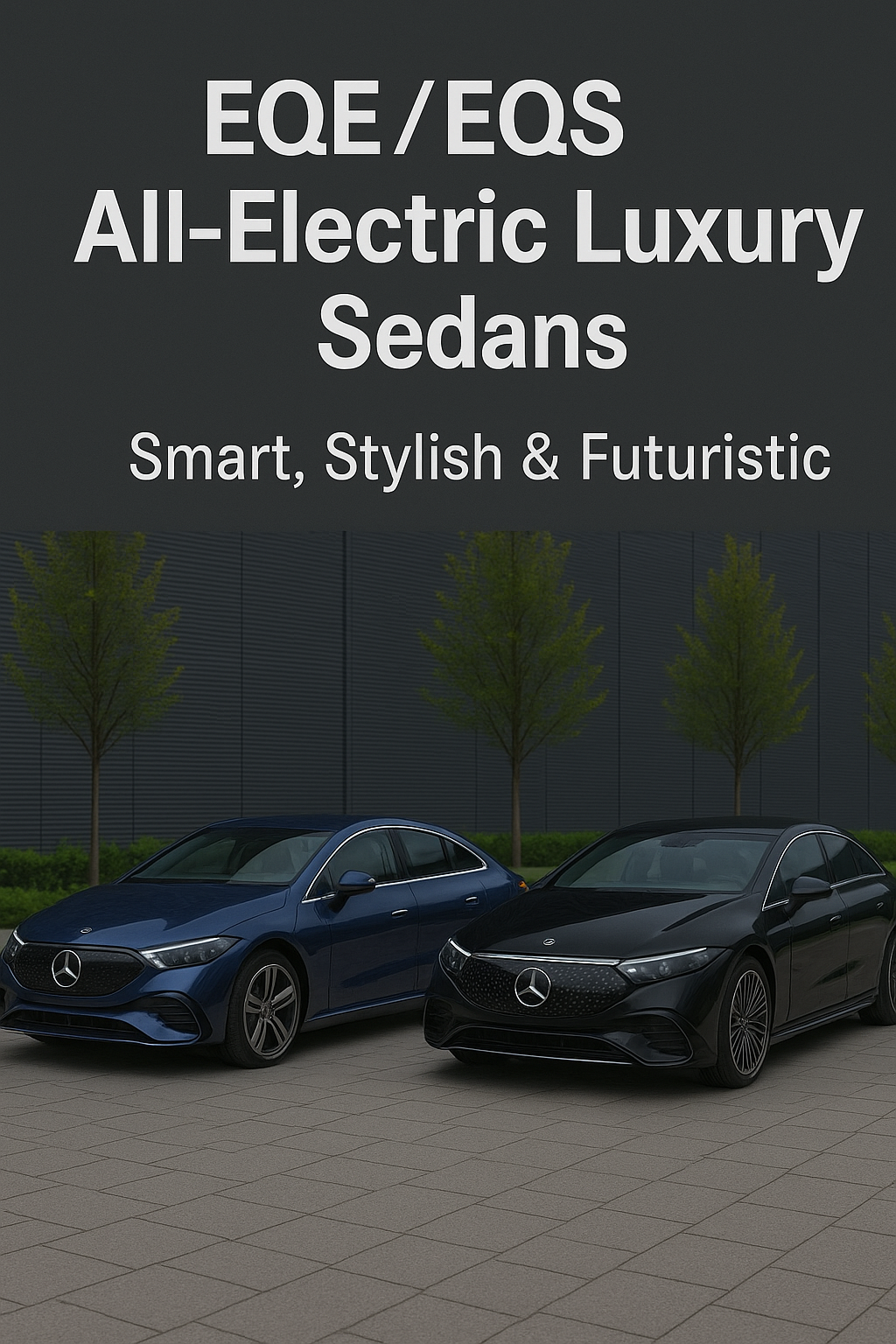EQE/EQS All-Electric Luxury Sedans – Smart, Stylish & Futuristic
